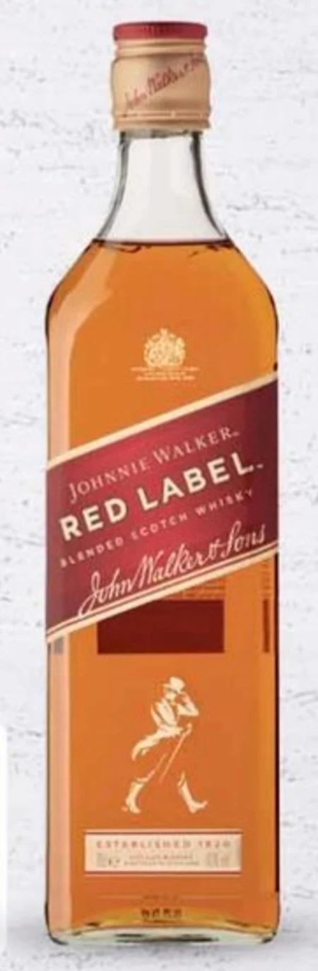 Johnnie Walker Red Label Blended Scotch Whisky 70 cl