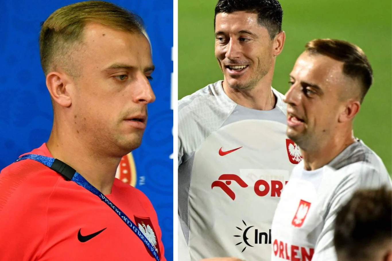 Kamil Grosicki w barwach reprezentacji Polski
