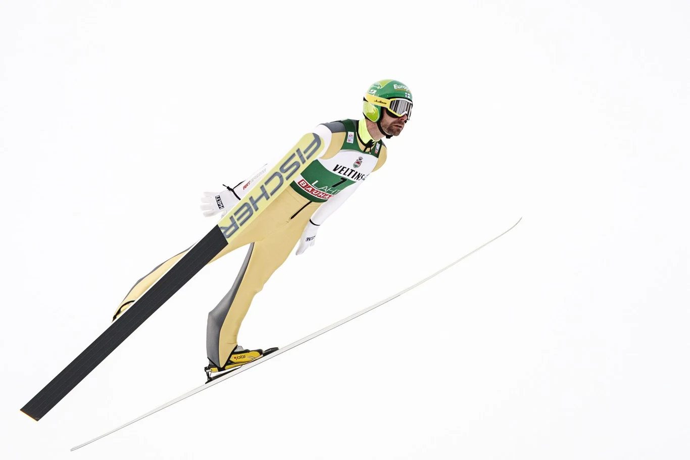 Janne Ahonen podczas konkursu PŚ w Lahti w 2018 roku Janne Ahonen podczas konkursu PŚ w Lahti w 2018 roku