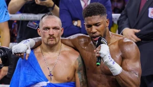 Ołeksandr Usyk i Anthony Joshua