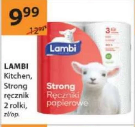 Lambi Strong Ręczniki papierowe 2 rolki