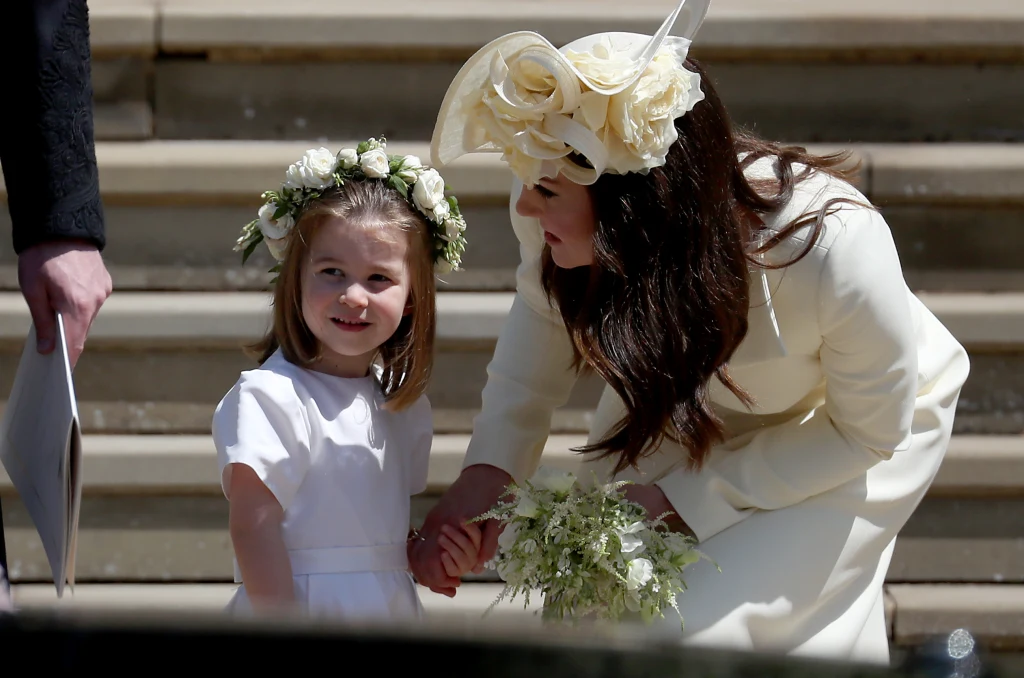 Księżna Kate z córką Księżna Kate z córką