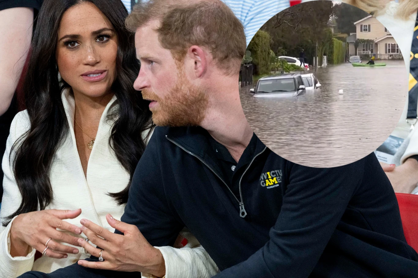 Meghan i Harry będą musieli się ewakuować? Meghan i Harry będą musieli się ewakuować?
