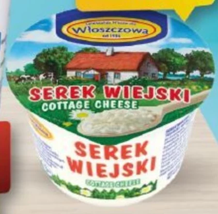 Włoszczowa Serek wiejski 200 g