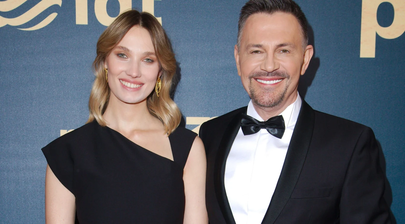 Krzysztof Ibisz z żoną