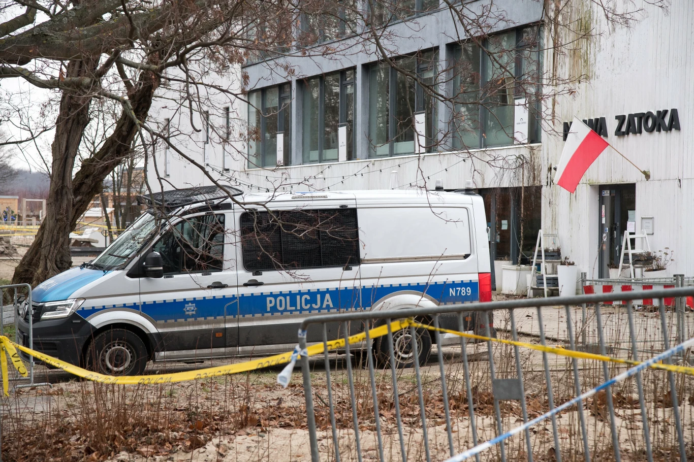 Dawna Zatoka Sztuki. Od kilku dni trwają tam czynności policyjne