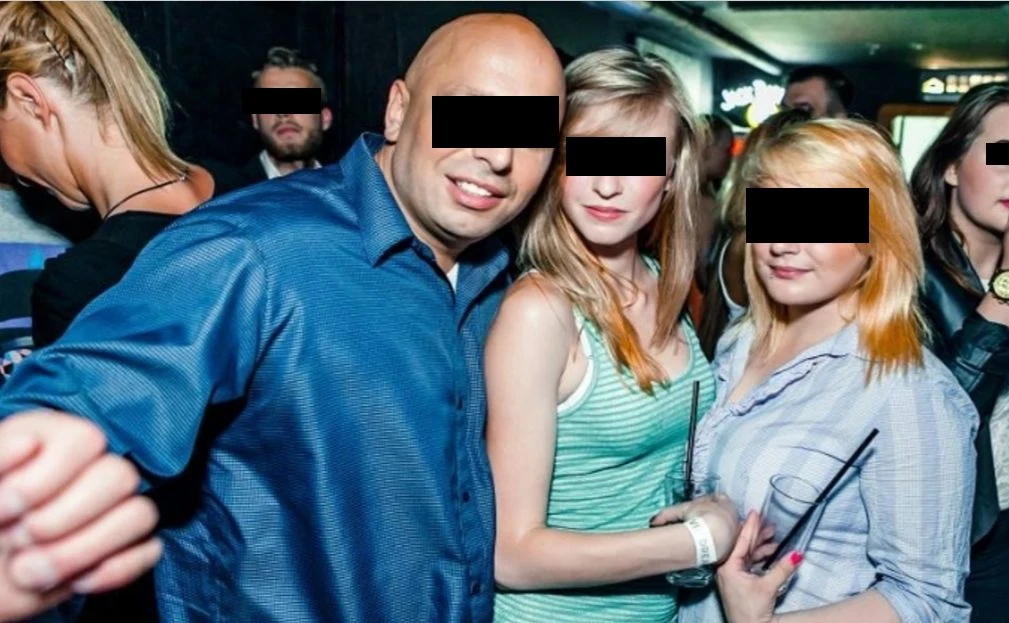 Krystek podczas imprezy w Dream Clubie Krystek podczas imprezy w Dream Clubie