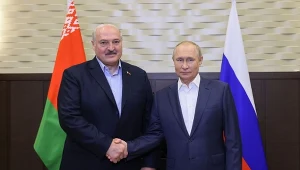 Aleksandr Łukaszenka i Wladimir Putin