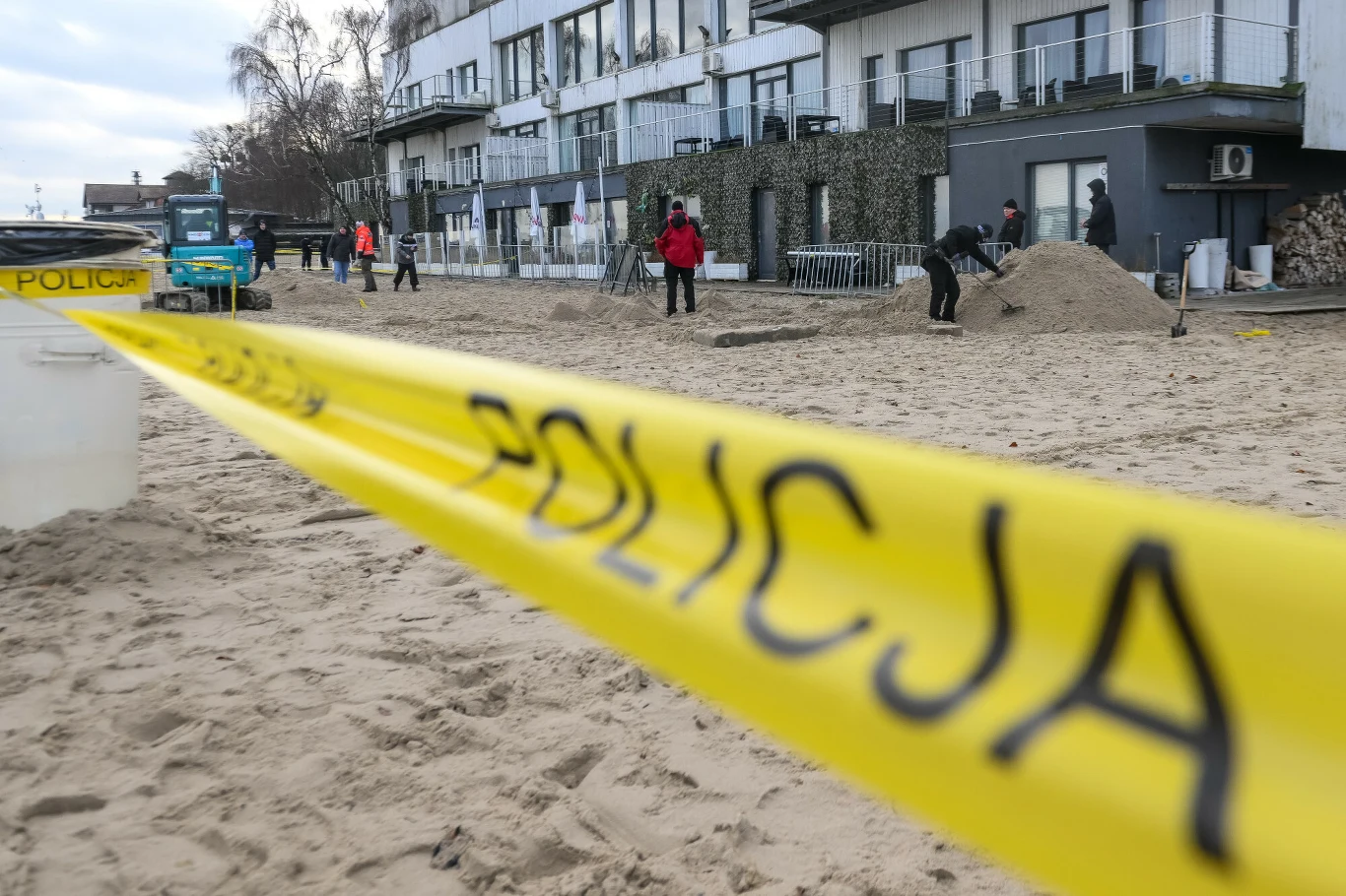 Dawna Zatoka Sztuki. Policyjne działania