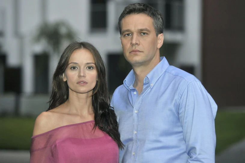 Anna Przybylska i Michał Żebrowski