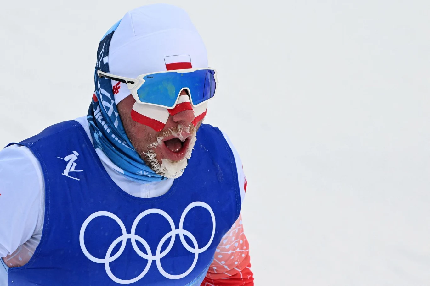 Dominik Bury w czasie zimowych igrzysk olimpijskich w Pjongczangu