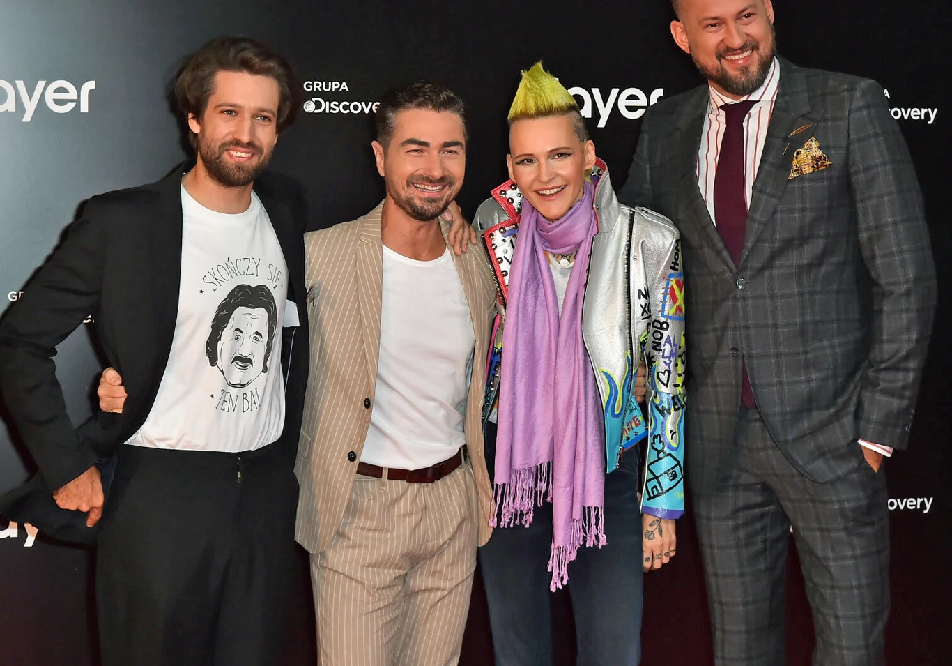 Michał Kempa, Jan Kliment, Agnieszka Chylińska i Marcin Prokop Michał Kempa, Jan Kliment, Agnieszka Chylińska i Marcin Prokop