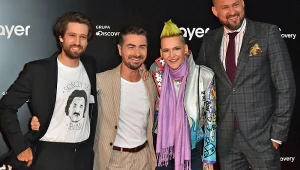 Michał Kempa, Jan Kliment, Agnieszka Chylińska i Marcin Prokop