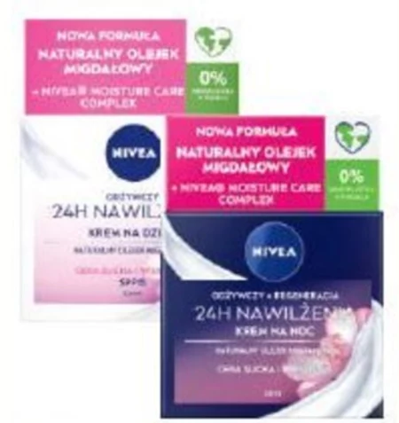 Nivea Rose Touch Nawilżający żel-krem do twarzy 50 ml