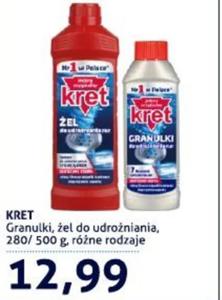 kret Żel do udrożniania rur 500 g