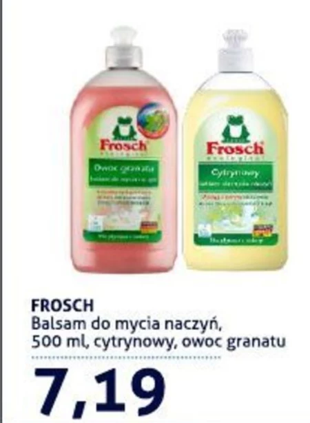 Frosch ecological Balsam do mycia naczyń owoc granatu 500 ml