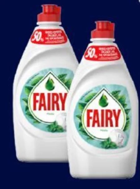 Fairy Aromatics Miętowy płyn do mycia naczyń  zapewniającą lśniąco czyste naczynia 430ml