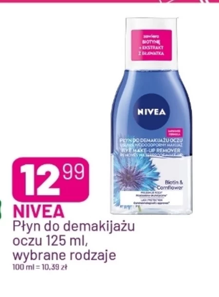 Nivea Dwufazowy płyn do demakijażu oczu 125 ml