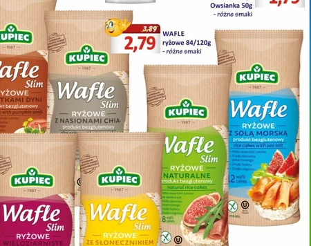 Kupiec Wafle ryżowe naturalne 120 g