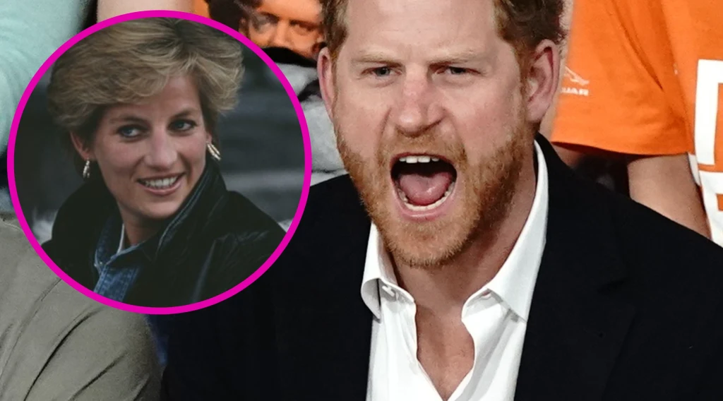 Książę Harry, księżna Diana