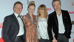 Cezary Pazura, Edyta, Dorota Chotecka i Radosław Pazura