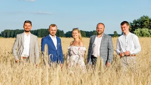 Tomasz (z lewej), Klaudia i Michał (z prawej) pojawią się w "Jaka to melodia?"