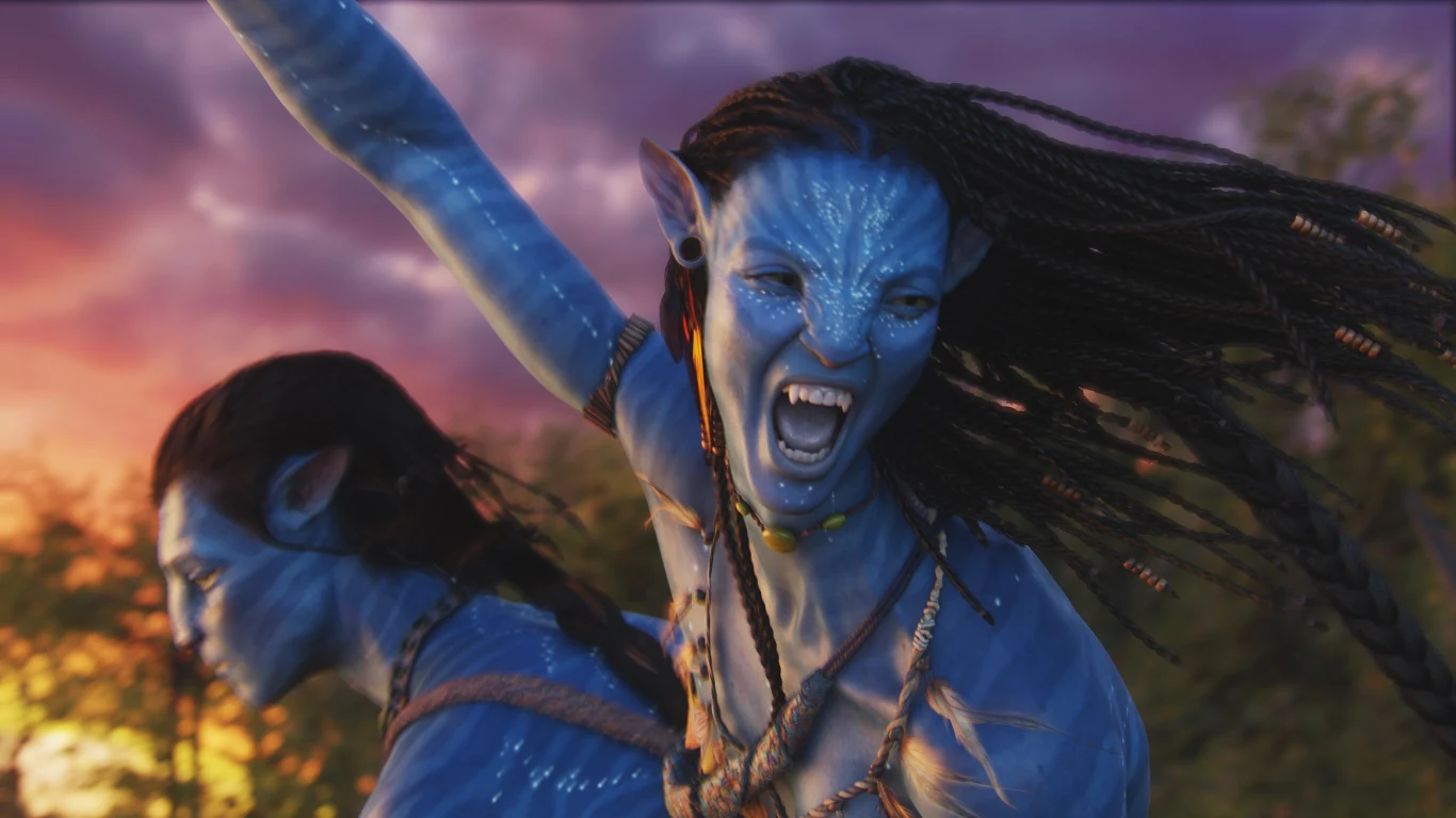 Kadr z filmu "Avatar" Kadr z filmu "Avatar"