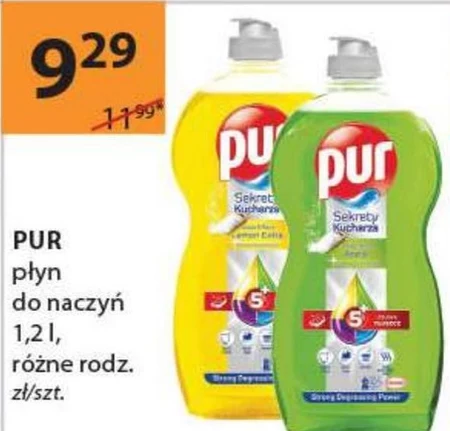 Pur Power Apple Płyn do mycia naczyń 1,2 l
