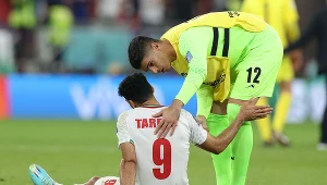 Rezerwowy bramkarz piłkarskiej reprezentacji Iranu Payam Niazmand