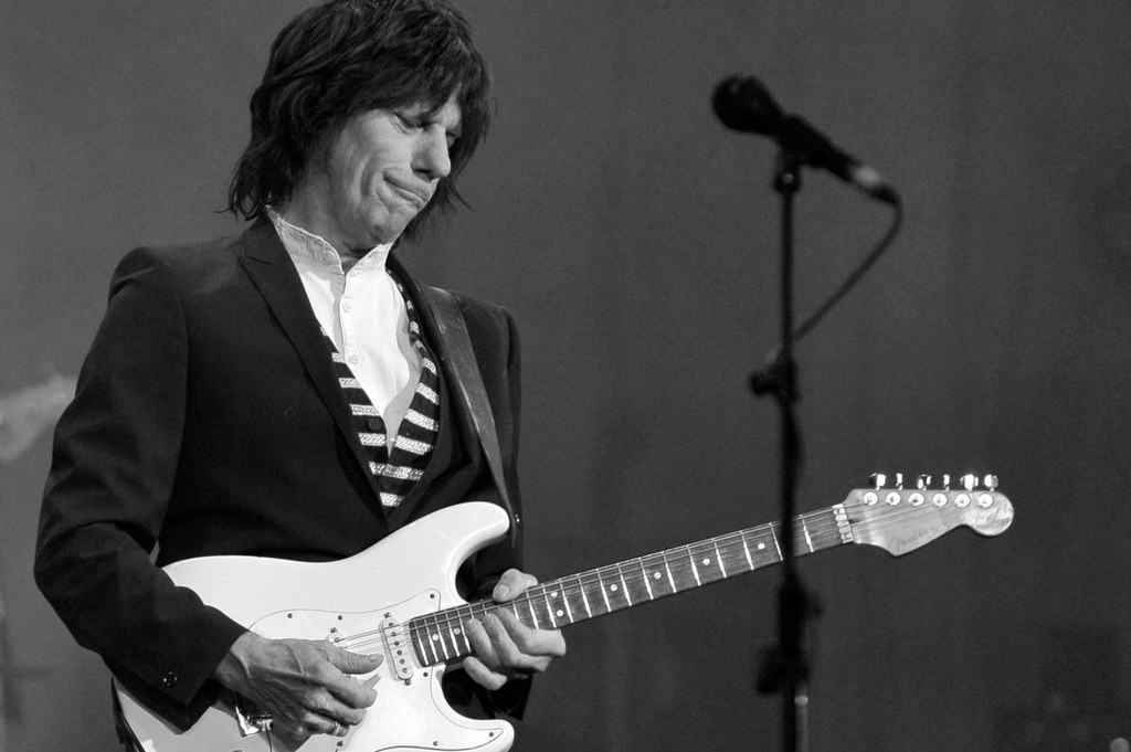 Jeff Beck w Warszawie w 2011 r. podczas Warsaw Summer Jazz Days