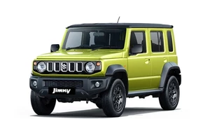 Suzuki Jimny w wersji pięciodrzwiowej. Niestety, do Europy nie przyjedzie