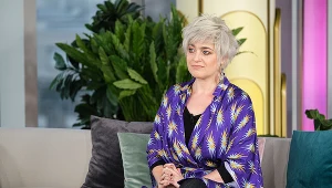 Małgorzata Halber w 2021 roku w "Dzień Dobry TVN"