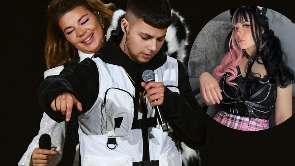 Edtra Górniak, Allan Krupa i jego dziewczyna Angelika Dziedzic. Edtra Górniak, Allan Krupa i jego dziewczyna Angelika Dziedzic.