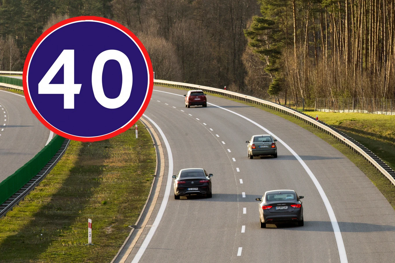 Mandat za zbyt wolną jazdę? Owszem Mandat za zbyt wolną jazdę? Owszem