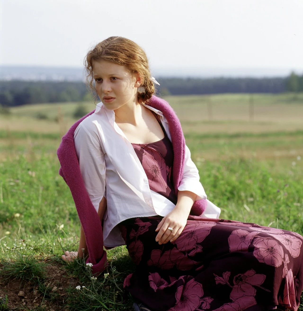 Karolina Gruszka na planie "Przedwiośnia"