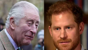 Pierwszy spacer Karola po publikacji pamiętników księcia Harry'ego 