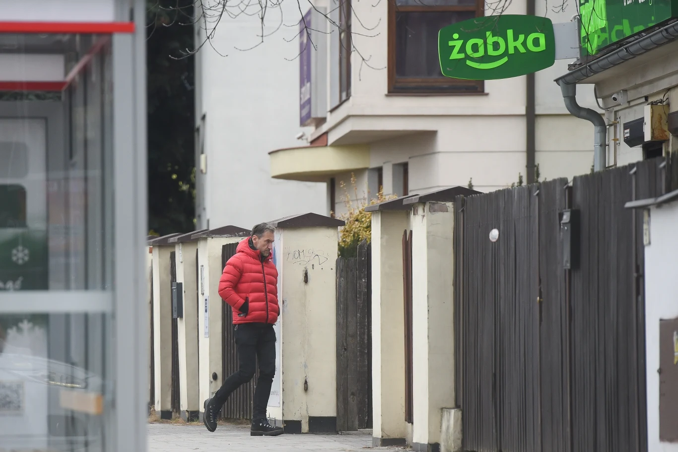 Piotr Kraśko odwiedził pobliski sklep Piotr Kraśko odwiedził pobliski sklep