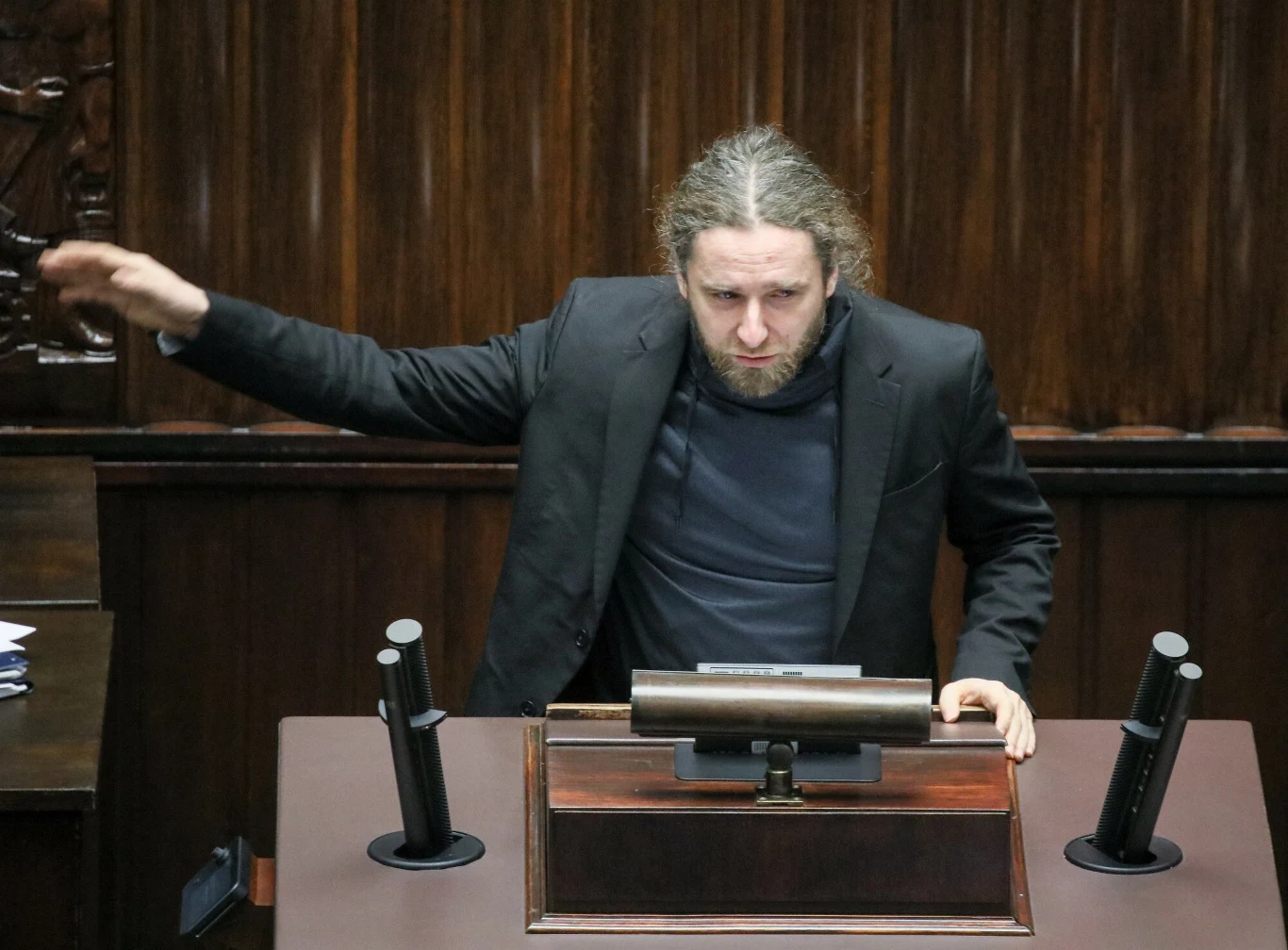 Poseł Konfederacji Dobromir Sośnierz Poseł Konfederacji Dobromir Sośnierz