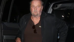 Jack Nicholson w drodze na mecz Lakersów w październiku 2022. Wtedy aktora po raz ostatni widziano publicznie