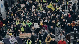 Francuzi protestują przeciw reformie emerytalnej. Planowane są strajki w całym kraju. Na zdj. manifestacja w Paryżu