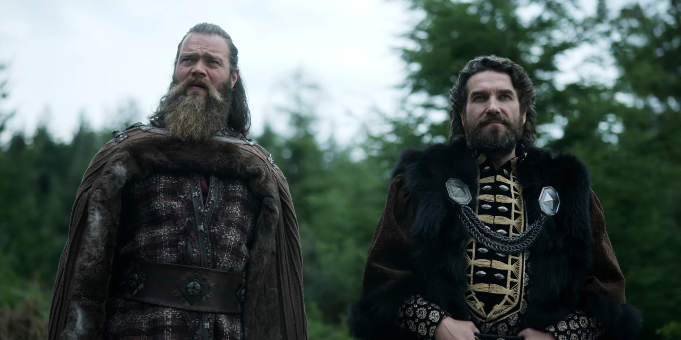 "Wikingowie: Walhalla": Olaf (Jóhannes Haukur Jóhannesson), Jarosław Mądry (Marcin Dorociński)