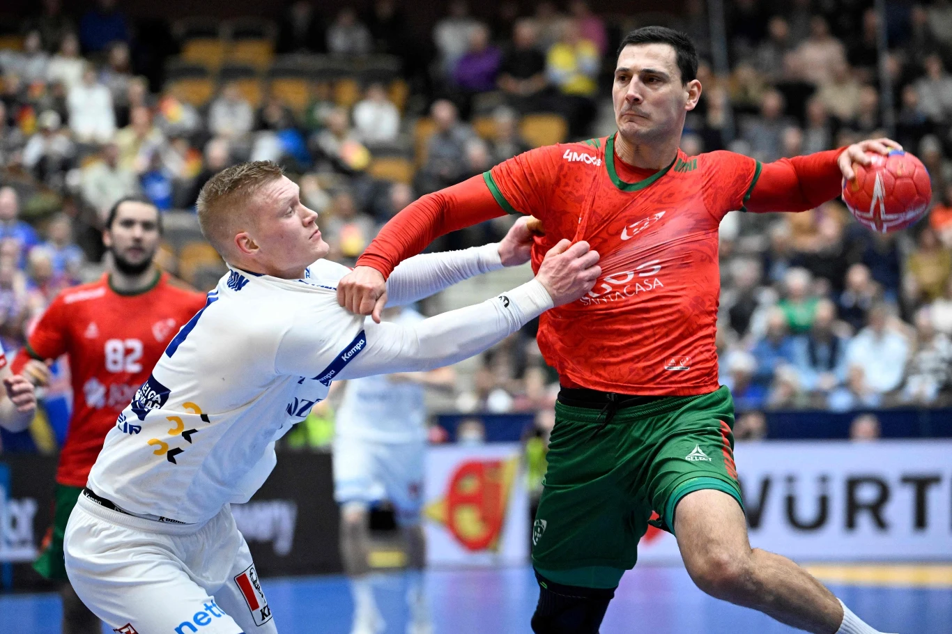 Pedro Portela w pierwszej połowie rzucił siedem bramek, drugą przesiedział głównie na ławce