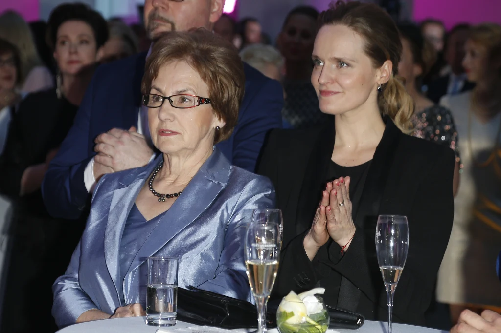 Danuta Wałęsa i Maria Wiktoria Wałęsa Danuta Wałęsa i Maria Wiktoria Wałęsa