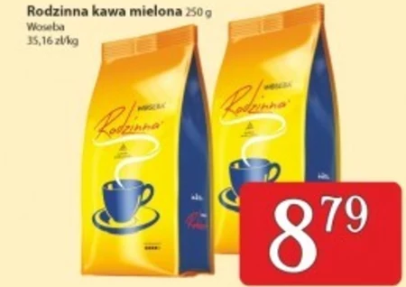 Woseba Rodzinna Kawa mielona 250 g