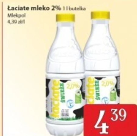 Łaciate Mleko świeże 2,0 % 1 l