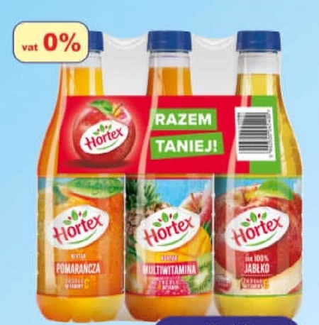 Hortex Vitaminka Sok jabłko marchew malina 1 l