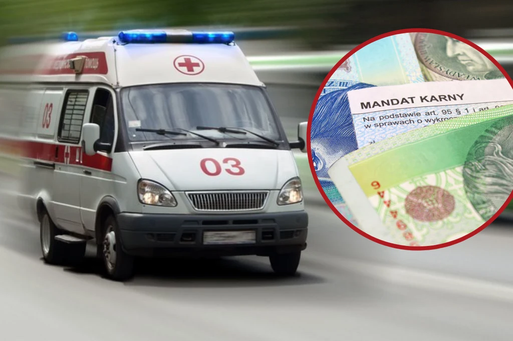 Nieuzasadnione wezwanie karetki może zostać ukarane mandatem 