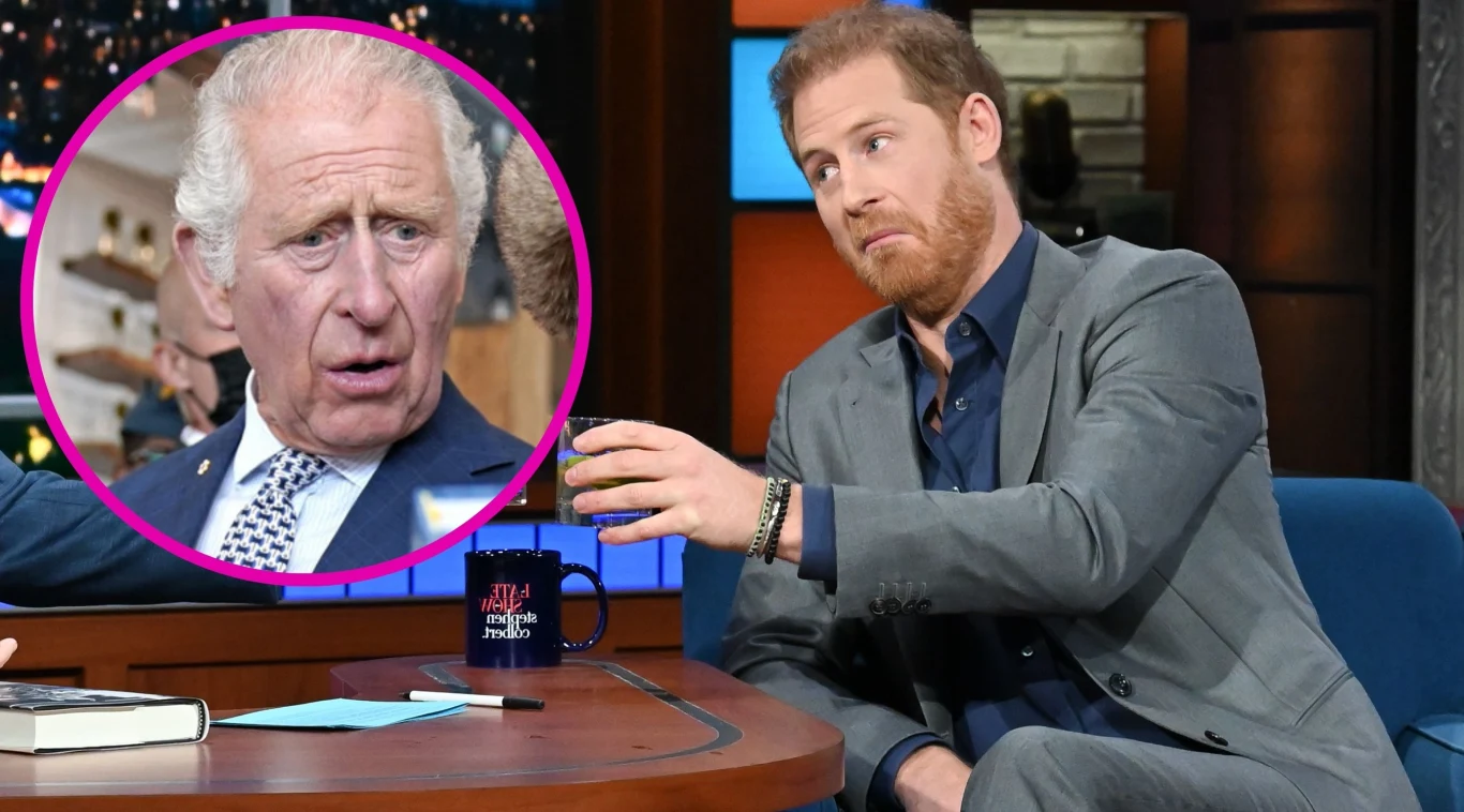 Król Karol III, książę Harry