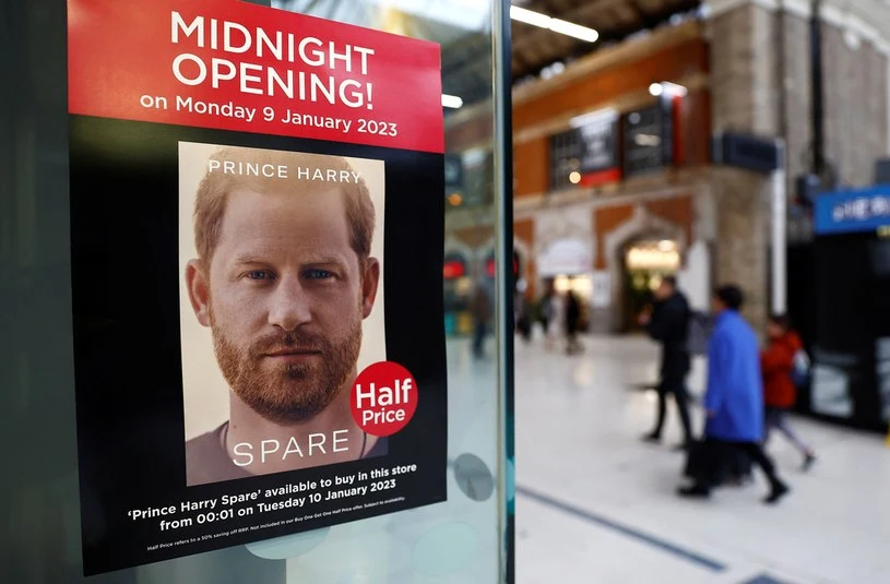 Premiera książki "Spare" księcia Harry'ego