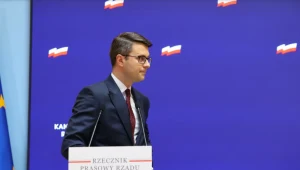 Rzecznik rządu Piotr Müller